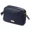 MiaMore 01-068  sötétkék női bőr válltáska, oldaltáska, crossbody 26 x 19 x 8 cm