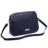 MiaMore 01-068  sötétkék női bőr válltáska, oldaltáska, crossbody 26 x 19 x 8 cm