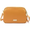 MiaMore 01-068 barna női bőr válltáska, oldaltáska, crossbody 26 x 19 x 8 cm