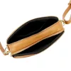 MiaMore 01-068 barna női bőr válltáska, oldaltáska, crossbody 26 x 19 x 8 cm