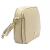 MiaMore 01-068 bézs női bőr válltáska, oldaltáska, crossbody 26 x 19 x 8 cm