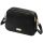 MiaMore 01-068 fekete női bőr válltáska, oldaltáska, crossbody 26 x 19 x 8 cm