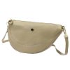 Gregorio 1735 bézs női bőr válltáska, oldaltáska, crossbody 32 x 18 x 7 cm