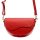 Luka 20-063 piros női bőr válltáska, oldaltáska, crossbody 26 x 16 x 9 cm