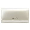 Pierre Cardin 07 SHINY 100 bézs női rostbőr-bőr pénztárca 18,5 x 10 cm