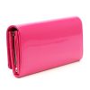 Pierre Cardin 07 SHINY 100 magenta női rostbőr-bőr pénztárca 18,5 x 10 cm