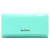 Pierre Cardin 07 SHINY 100 türkiz női rostbőr-bőr pénztárca 18,5 x 10 cm