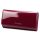 Pierre Cardin 07 SHINY 100 bíbor színű női bőr-rostbőr pénztárca 18,5 x 10 cm
