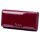 Pierre Cardin 07 SHINY 102 lila női bőr-rostbőr pénztárca 18,5 x 10,5  cm