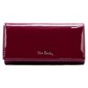 Pierre Cardin 07 SHINY 102 bordó női bőr-rostbőr pénztárca 18,5 x 10,5  cm