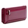 Pierre Cardin 07 SHINY 102 bordó női bőr-rostbőr pénztárca 18,5 x 10,5  cm