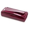Pierre Cardin 07 SHINY 102 bordó női bőr-rostbőr pénztárca 18,5 x 10,5  cm