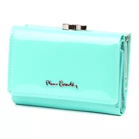   Pierre Cardin 07 SHINY 117 türkiz női bőr pénztárca 12.5 x 9 x 3.5 cm