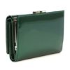 Pierre Cardin 07 SHINY 117 zöld női rostbőr-bőr pénztárca 12,5 x 9 cm