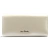 Pierre Cardin 07 SHINY 121 bézs női bőr-rostbőr pénztárca 19,5 x 10 cm