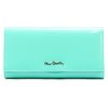 Pierre Cardin 07 SHINY 121 türkiz női bőr-rostbőr pénztárca 19,5 x 10 cm