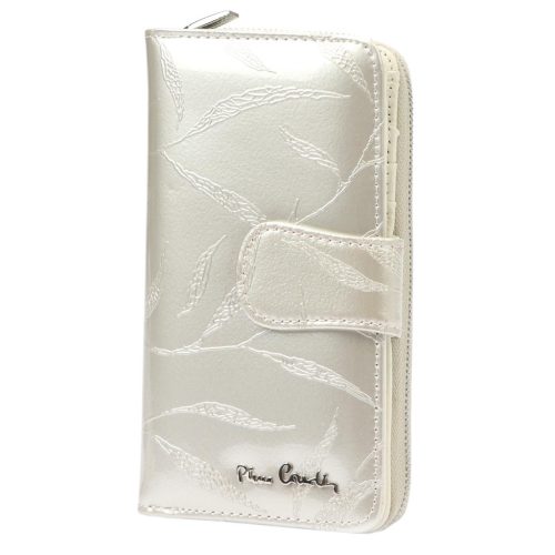 Pierre Cardin 02 LEAF 116 krém női bőr pénztárca 9.5 x 17 x 3.3 cm