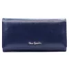 Pierre Cardin 06 ITALY 102 navy női bőr pénztárca 18.5 x 10 x 4 cm
