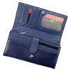 Pierre Cardin 06 ITALY 102 navy női bőr pénztárca 18.5 x 10 x 4 cm