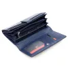 Pierre Cardin 06 ITALY 102 navy női bőr pénztárca 18.5 x 10 x 4 cm