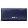Pierre Cardin 06 ITALY 106 navy női bőr pénztárca 19 x 9.8 x 3.5 cm