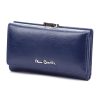 Pierre Cardin 06 ITALY 108 navy női bőr pénztárca 14.5 x 9 x 3.8 cm