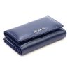 Pierre Cardin 06 ITALY 108 navy női bőr pénztárca 14.5 x 9 x 3.8 cm