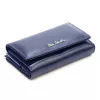 Pierre Cardin 06 ITALY 108 navy női bőr pénztárca 14.5 x 9 x 3.8 cm