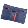 Pierre Cardin 06 ITALY 108 navy női bőr pénztárca 14.5 x 9 x 3.8 cm