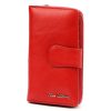 Pierre Cardin 06 ITALY 116 piros női bőr pénztárca 9.5 x 16.5 x 3.8 cm