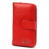 Pierre Cardin 06 ITALY 116 piros női bőr pénztárca 9.5 x 16.5 x 3.8 cm