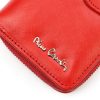 Pierre Cardin 06 ITALY 116 piros női bőr pénztárca 9.5 x 16.5 x 3.8 cm