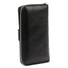 Pierre Cardin 06 ITALY 116 fekete női bőr pénztárca 9.5 x 16.5 x 3.8 cm