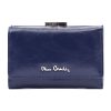 Pierre Cardin 06 ITALY 117 navy női bőr pénztárca 12 x 8.5 x 3 cm