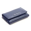 Pierre Cardin 06 ITALY 117 navy női bőr pénztárca 12 x 8.5 x 3 cm