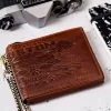 Peterson PTN N992C-07-HWM barna férfi bőr pénztárca