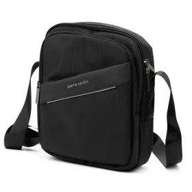   Pierre Cardin 8158 ALAN06 fekete férfi oldaltáska, válltáska 23 x 28 x 9 cm