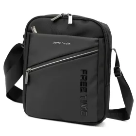  Pierre Cardin 8155 ALAN06 fekete férfi oldaltáska, válltáska 23 x 29 x 8 cm