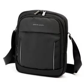   Pierre Cardin 8154 ALAN06 fekete férfi oldaltáska, válltáska 24 x 29 x 9 cm