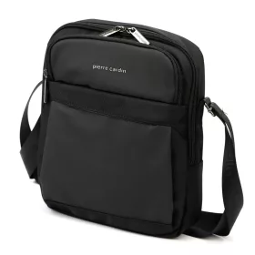   Pierre Cardin 8153 ALAN06 fekete férfi oldaltáska, válltáska 24 x 29 x 10 cm