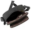 Pierre Cardin 8150 ALAN06 szürke férfi oldaltáska, válltáska 25 x 29 x 8 cm