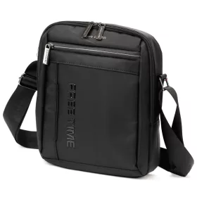   Pierre Cardin 8134 ALAN06 fekete férfi oldaltáska, válltáska 23 x 28 x 9 cm