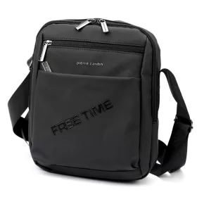   Pierre Cardin 8132 ALAN06 fekete férfi oldaltáska, válltáska 22 x 28 x 10 cm