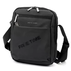   Pierre Cardin 8132 ALAN06 fekete férfi oldaltáska, válltáska 22 x 28 x 10 cm