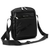 Pierre Cardin 8132 ALAN06 fekete férfi oldaltáska, válltáska 22 x 28 x 10 cm