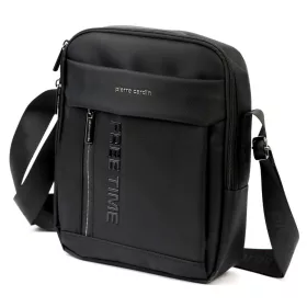   Pierre Cardin 8024 ALAN06 fekete  férfi oldaltáska, válltáska 25 x 28 x 8 cm