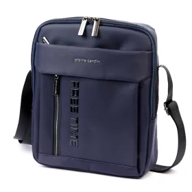   Pierre Cardin 8024 ALAN06 kék férfi oldaltáska, válltáska 25 x 28 x 8 cm