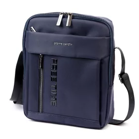   Pierre Cardin 8024 ALAN06 kék férfi oldaltáska, válltáska 25 x 28 x 8 cm