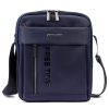 Pierre Cardin 8024 ALAN06 kék férfi oldaltáska, válltáska 25 x 28 x 8 cm