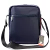 Pierre Cardin 8024 ALAN06 kék férfi oldaltáska, válltáska 25 x 28 x 8 cm